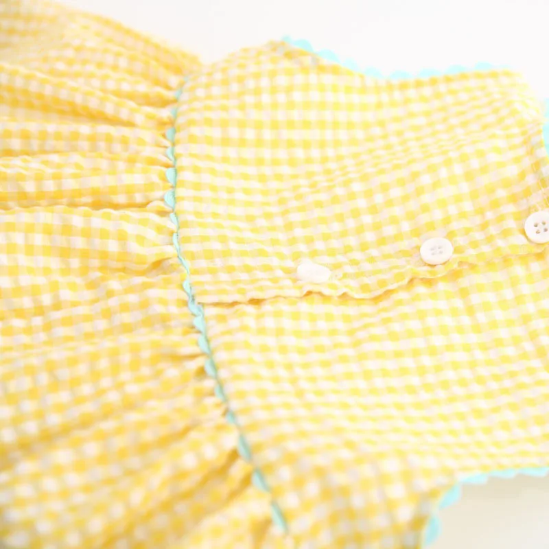 Новое летнее платье для девочек детский жилет мультяшное с цветочной вышивкой