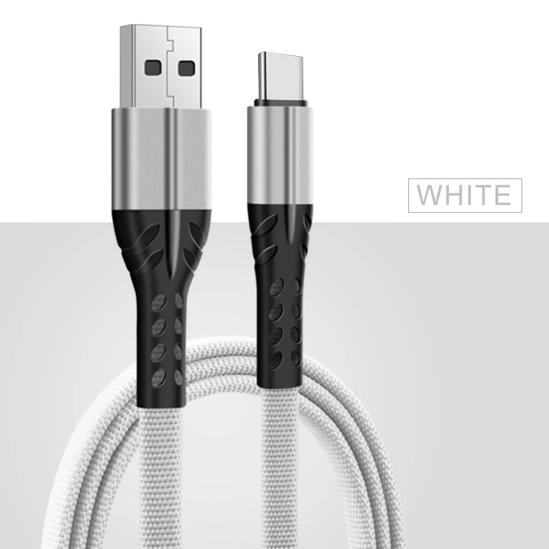 11 1 м 2 м usb type C длинный зарядный кабель для мобильного телефона для samsung Galaxy S9 S8 Быстрая зарядка кабель для передачи данных 3.5A для Xiaomi 8 - Цвет: 11