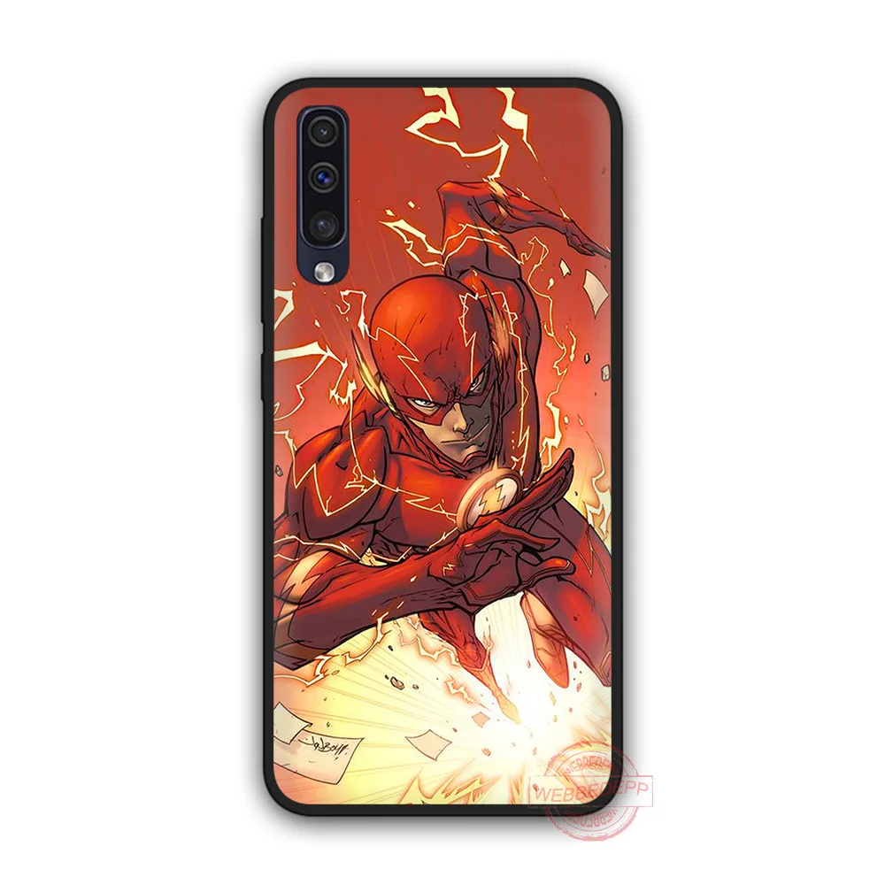 WEBBEDEPP The Flash Soft Phone Case for Samsung A10S A6 7 8 9 A10 20 A40 A50 A60 A70S M10 M20 30 |