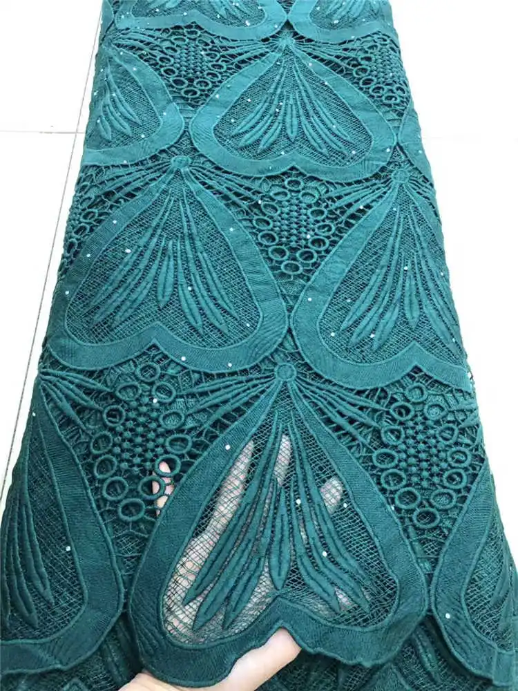 Фабрика предлагает высокое качество последние африканские гипюр шнур кружева с