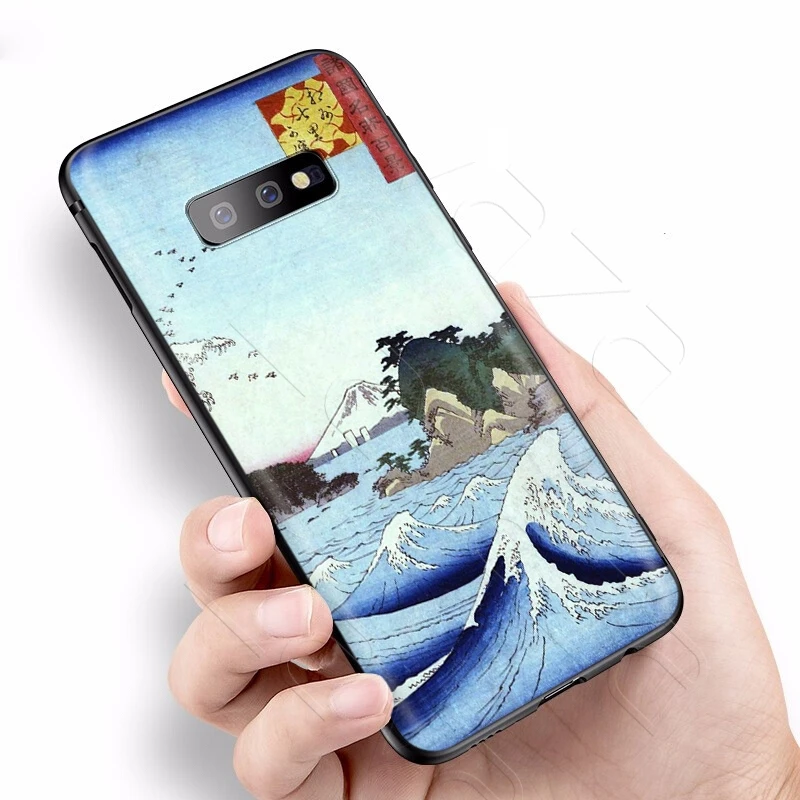 Lavaza японский кран Fuji Mountain Wave чехол для Samsung Galaxy Note 10 Plus A10 A30 A40 A50 A70 M20 A20 A20S A10S A30S A50S |