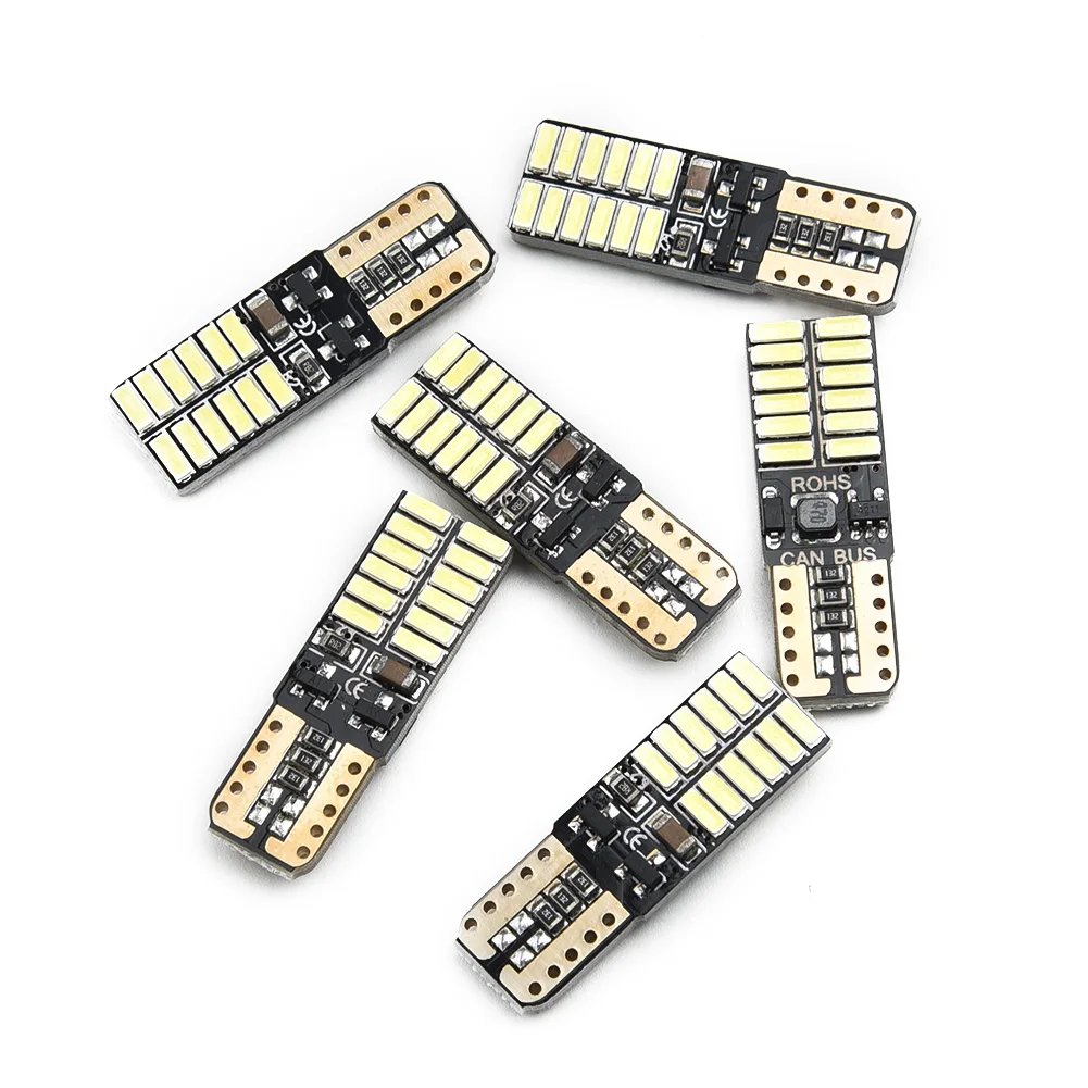 

Комплект запасных частей для автомобильных фонарей 6000K T10 6 шт.