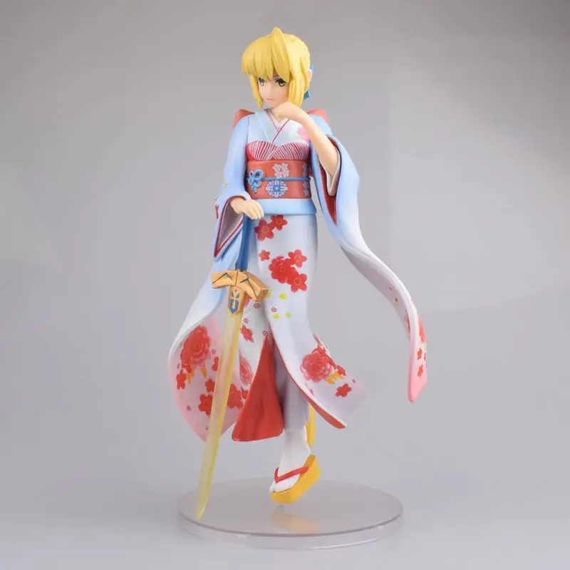 

Кимоно из аниме Fate stay Night, кимоно Ver. Масштаб 1/7, крашенная ПВХ фигурка, Коллекционная модель, игрушки, кукла 25 см