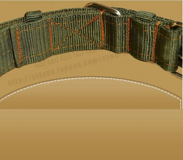 Собака Жгут Регулируемый ошейник поводок для средних и больших собак питбуль