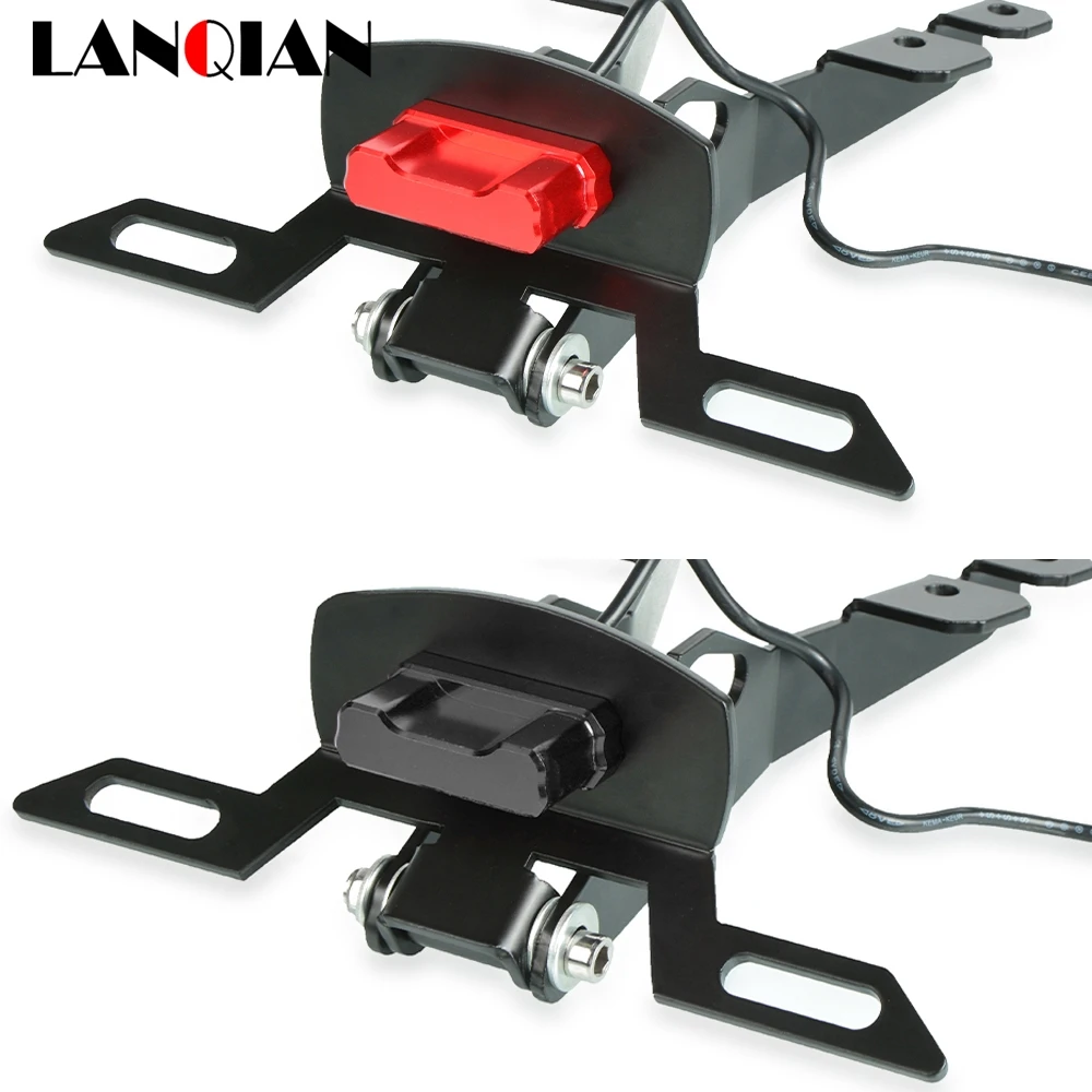 Кронштейн для номерного знака мотоцикла Yamaha TMAX 530 со светодиодной подсветкой