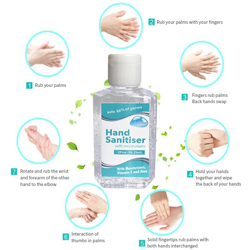 Увлажняющий Гель для дезинфекции рук без 59 25 мл дезинфицирующее средство