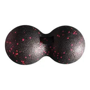 Массажный мяч EPP для Лакросса Myofascia в форме арахиса, массажный мяч с высокой боли в теле, легкая тренировочная форма для йоги, фитнеса, фитнес-мяч A5L6