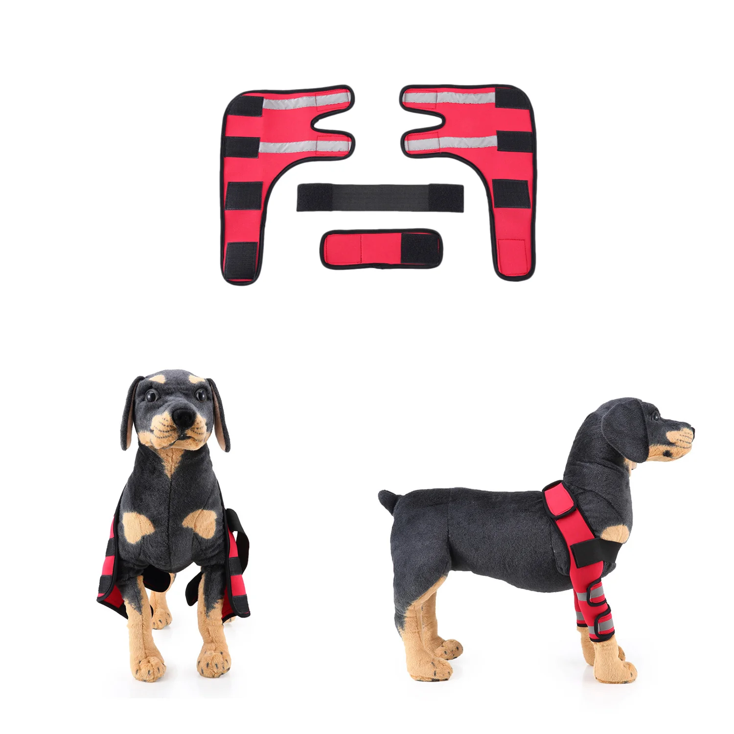 Повязка для ног собаки защищает рукав аксессуары помощь дышащий наколенник