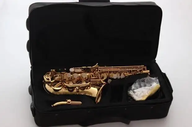 Изогнутый саксофон сопрано R54 латунные Sax накладки для мундштука колодки Reeds