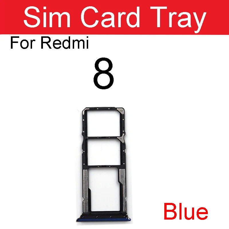 Держатель лотка для карт памяти и sim-карты Xiaomi Redmi Red Rice Note 8 Note8 C3J SIM Micro Sd слот