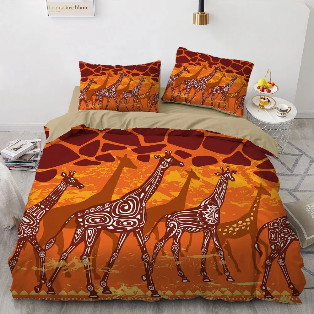 Классический Комплект постельного белья 3D Индия пододеяльник набор постельных