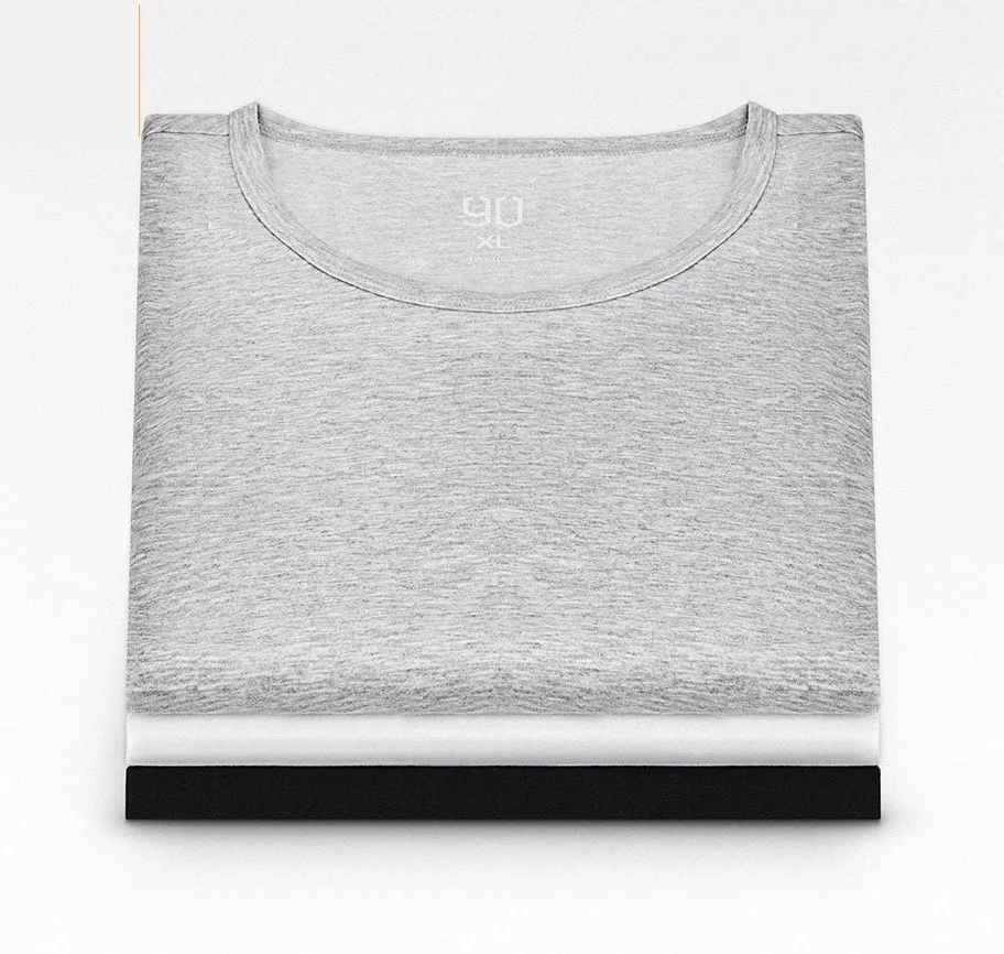 Новинка 90FUN модная мужская Серебристая Антибактериальная футболка с коротким