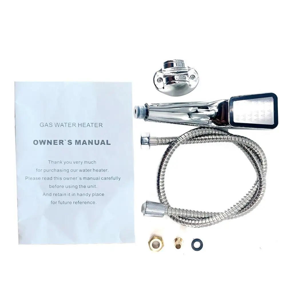 

8/10/12/16/18L Propane Tankless Water Heater Propane Gas Tankless Instant Hot Water Heater Outdoor Camping With Shower Head Kit