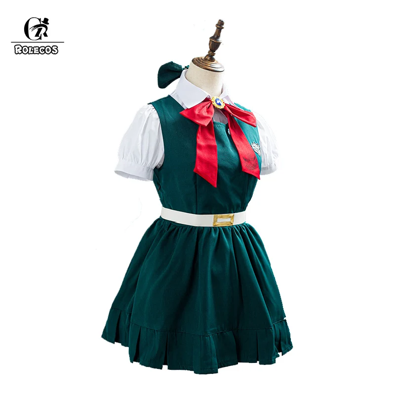 ROLECOS аниме Danganronpa 2 Косплей костюмы Sonia Nevermind синий костюм для косплея женская