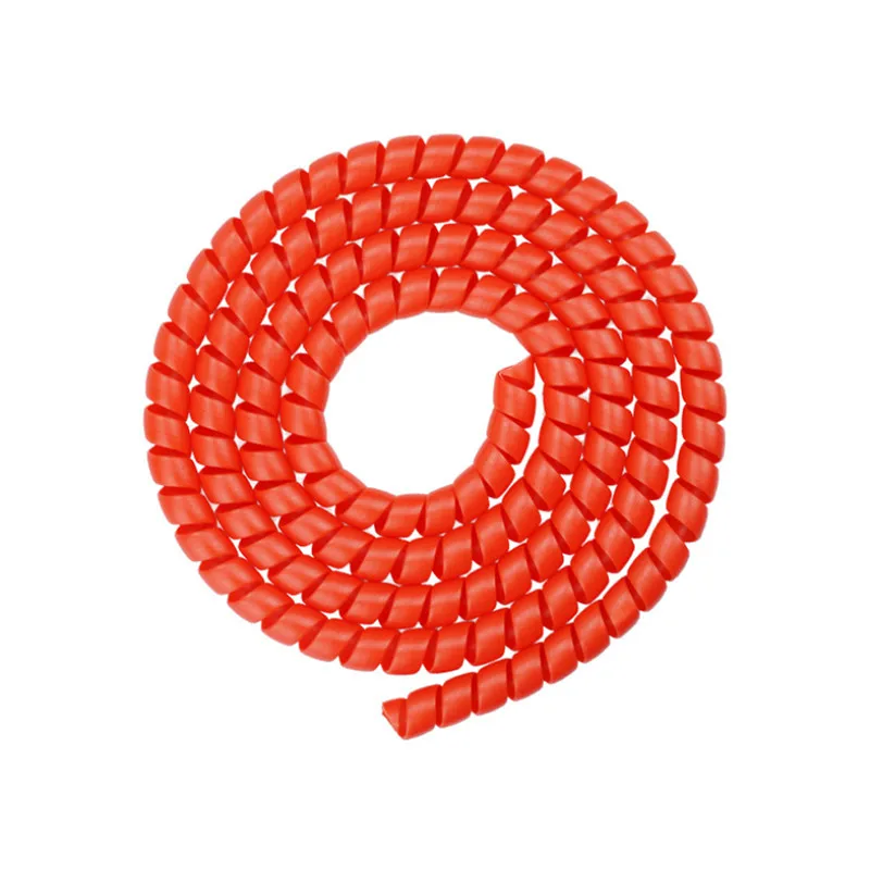 1 м 8 мм спиральная обертка на провод трубка огнестойкий кабель красочная