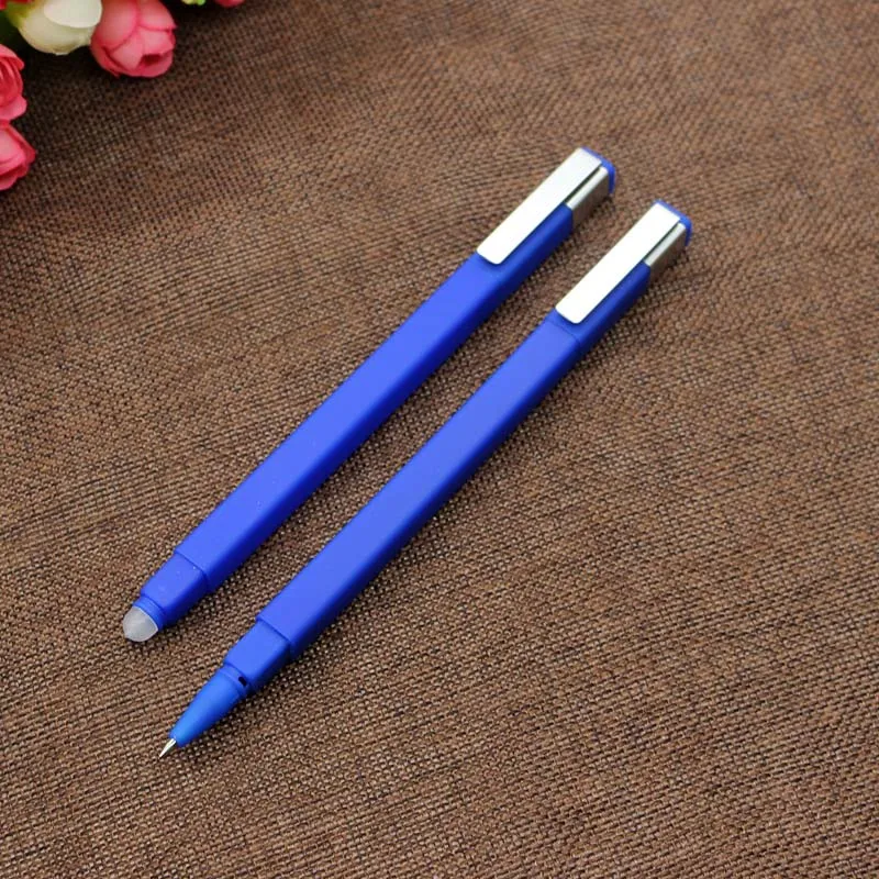 Ручка шариковая многофункциональная голубая со стираемыми ножницами 3 шт./компл.