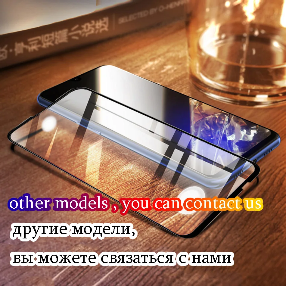Full HD протектор экрана из закаленного стекла для Huawei Y7a Y9a Y7p Y8p Y8S 2020 Защитная пленка