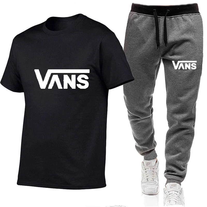 

Men's Sets T Shirts+Shorts Men Brand Two Piece Suit Tracksuit Male Casual Tshirts Workout Fitness Sets Jogger Suits for Men