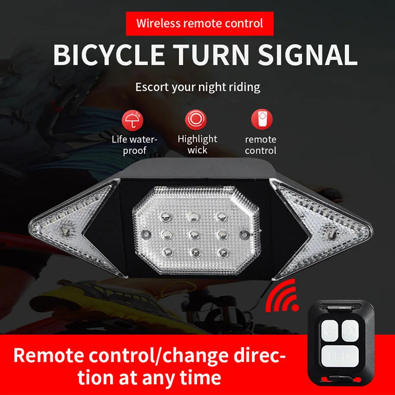 

Flashing Bike Backlights Rechargeable LED Tail Light USB Cables Rear 3 Light Mode Options Bike Accessories Bicycle Light