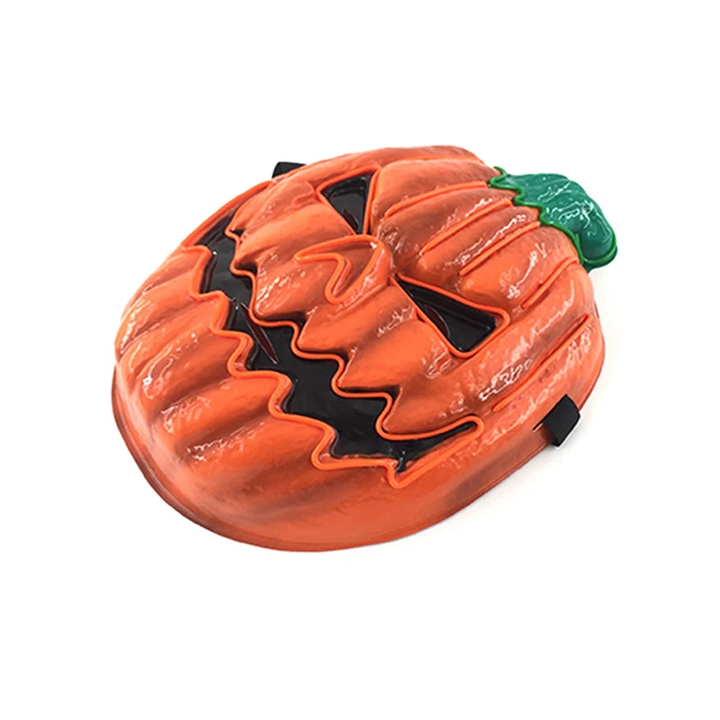 Хэллоуин СВЕТОДИОДНЫЙ элемент с холодным светом Тыква Голова ужаса светящаяся