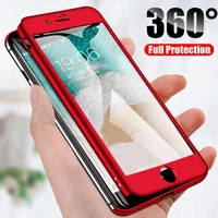 360 full protective phone case for iphone 11 pro xr xs max x full cover for iphone 8 7 plus 6 6s case 5 5s x 10 case with glass