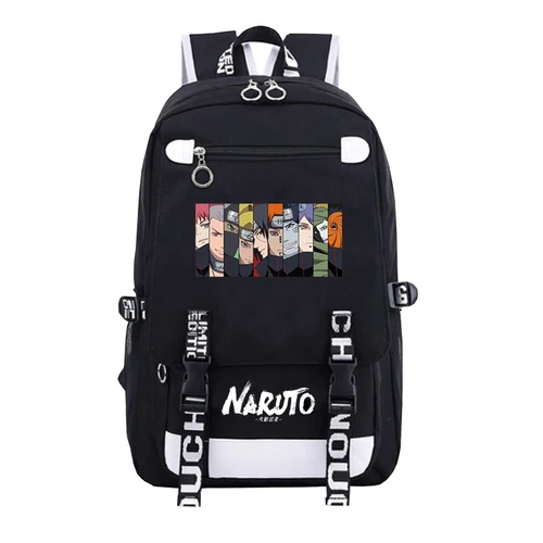 XM E Аниме Рюкзак Наруто школьные сумки для подростков Bookbag Akatsuki Itachi Sharingan Косплей сумки на плечо для ноутбука рюкзак для путешествий - Цвет: XM E