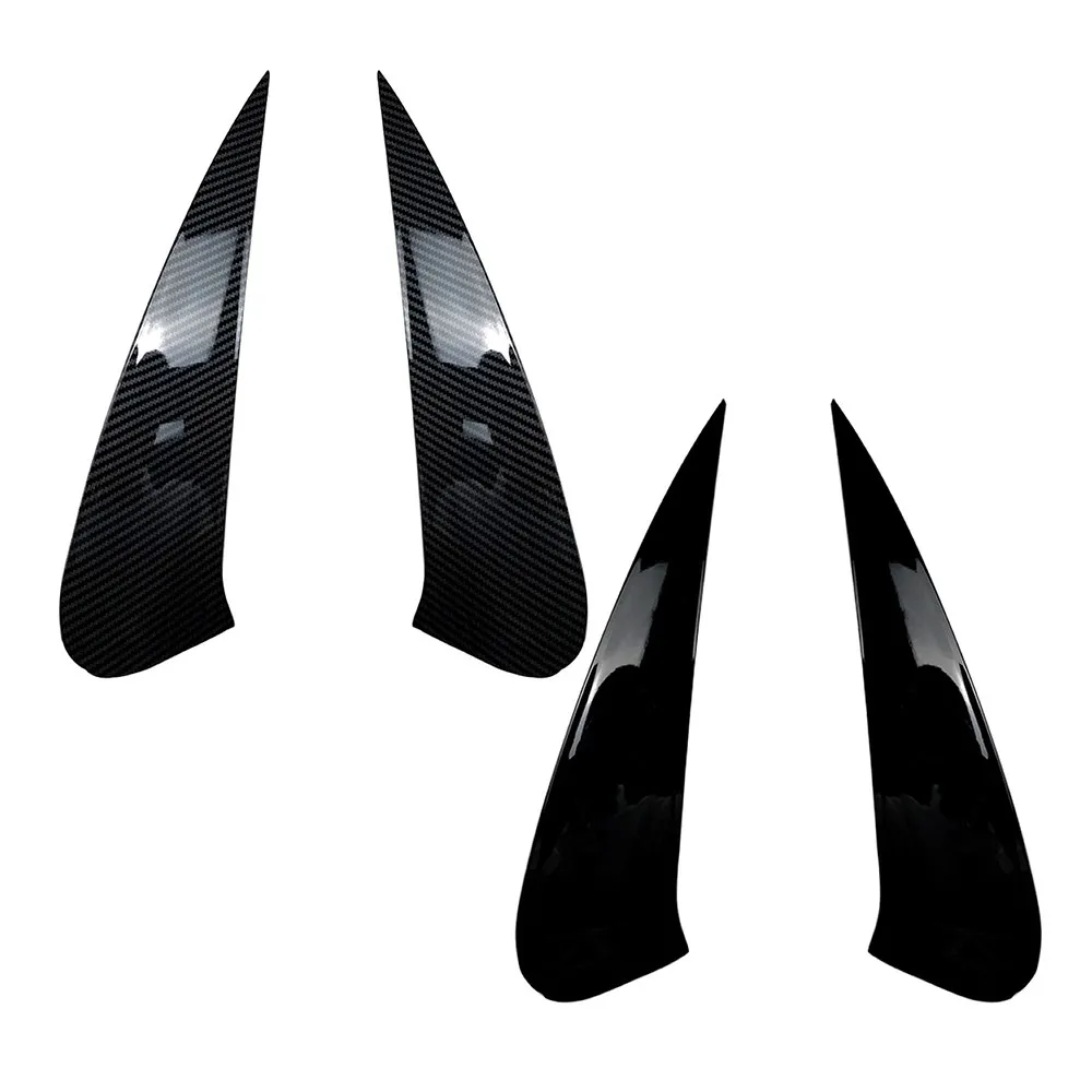 

2pcs Auto Spoiler Decor Rear Bumper Spoiler Air Vent Trim Cover for Benz GLE Coupe C167 2020 GLE350 GLE450