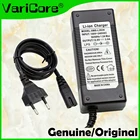 Подлинное литий-ионное зарядное устройство VariCore Real Power Supply 12.6V 3A AC 100-240V Адаптер преобразователя EU Plug и US Plug для аккумулятора.