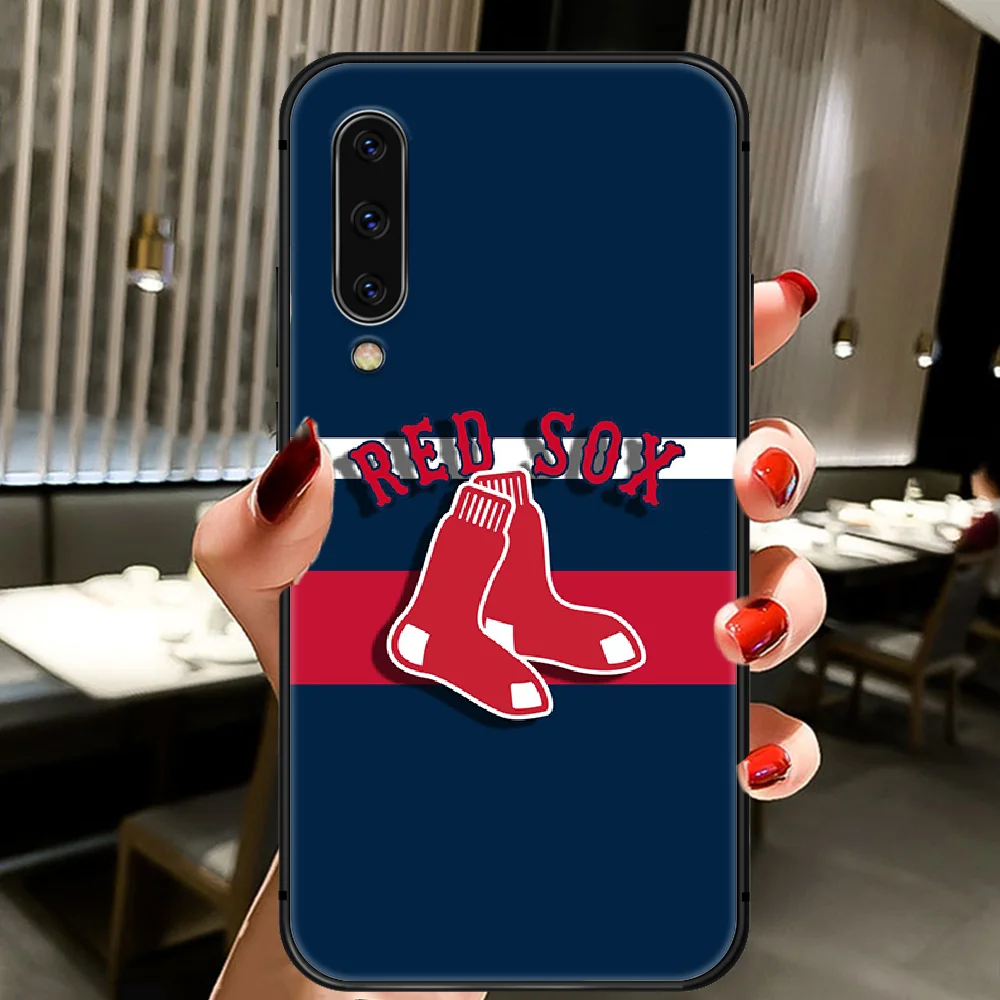 

Red Sox Boston Baseball Phone Case Cover For Samsung Galaxy A10 A20 A30 E A40 A50 A51 A70 A71 J 5 6 7 8 S black Shell Luxury