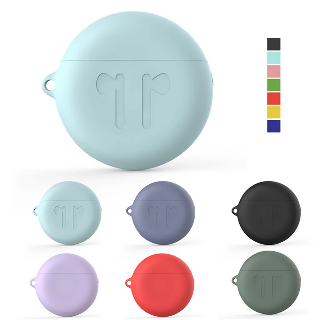 Силиконовый чехол для Huawei Freebuds 3 2019 беспроводной зарядки силиконовый защитный
