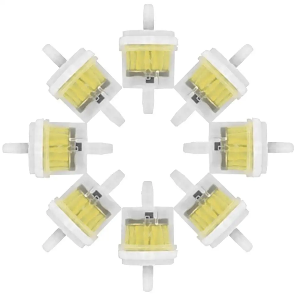 

10 Pack 10pacak Universal Gas Inline Fuel Filters Liquid Fuel Filter for Scooter Motorcycle Motorbike ATV Motor with Magnet