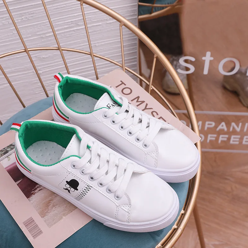 Новинка 2020 года сезон весна женская повседневная обувь цвет белый розовый