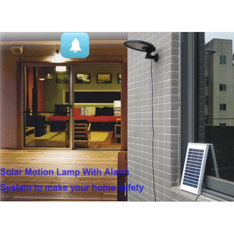 

Rotatable Solar Lights Outdoor LED Lamp Motion Sensor IP65 Waterproof for Garage Patio Garden Driveway Yard WHShopping