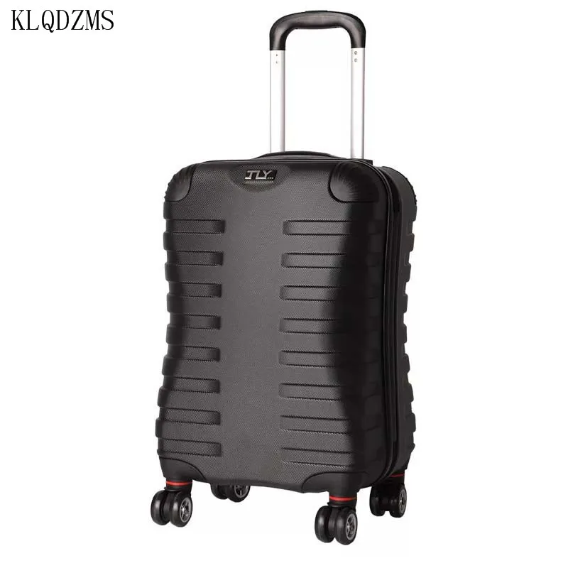 KLQDZMS 19 &quot26&quot 30 дюймов Модный классический чемодан на колесиках для женщин мужчин
