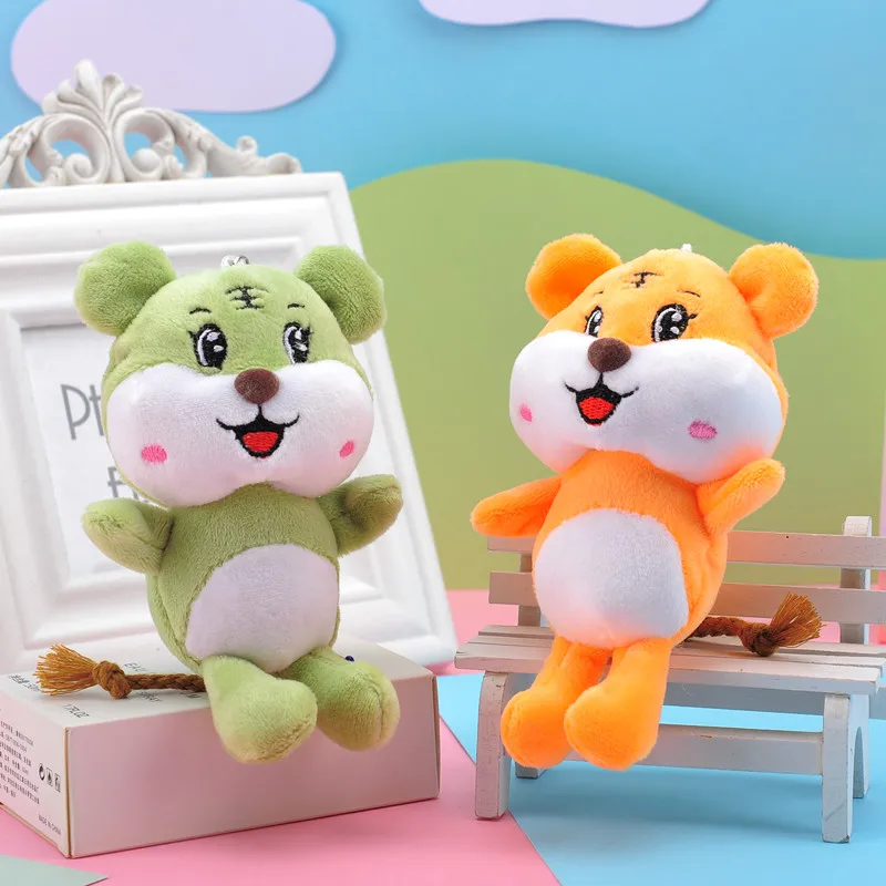 Талисман год Тигра детская игрушка плюшевый брелок аксессуары для одежды |