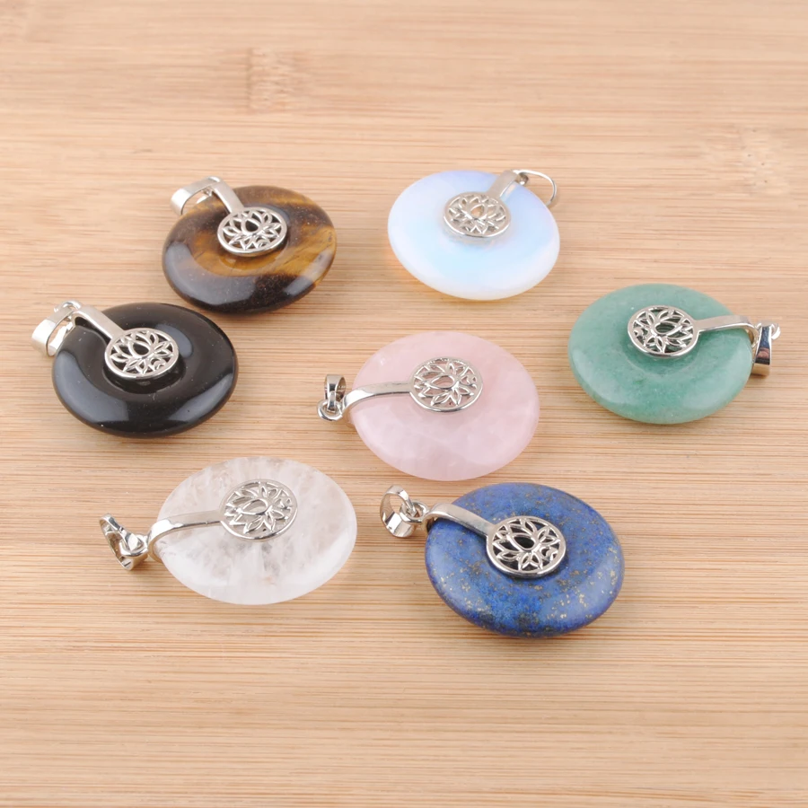 5 шт./партия подвески из натурального камня |