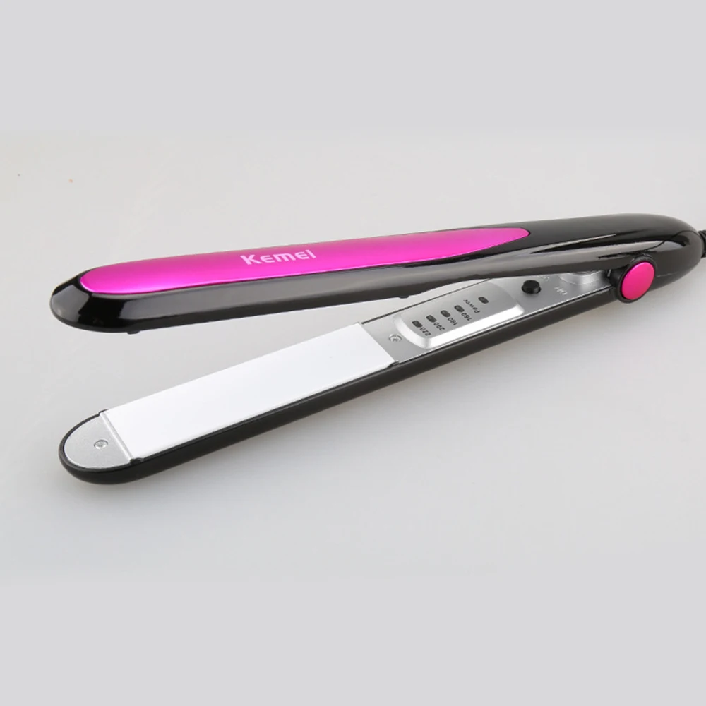 hair straightener straightening Iron pranchas de cabelo curling irons styling tools curler professional ionic flat iron KM-532 | Красота и
