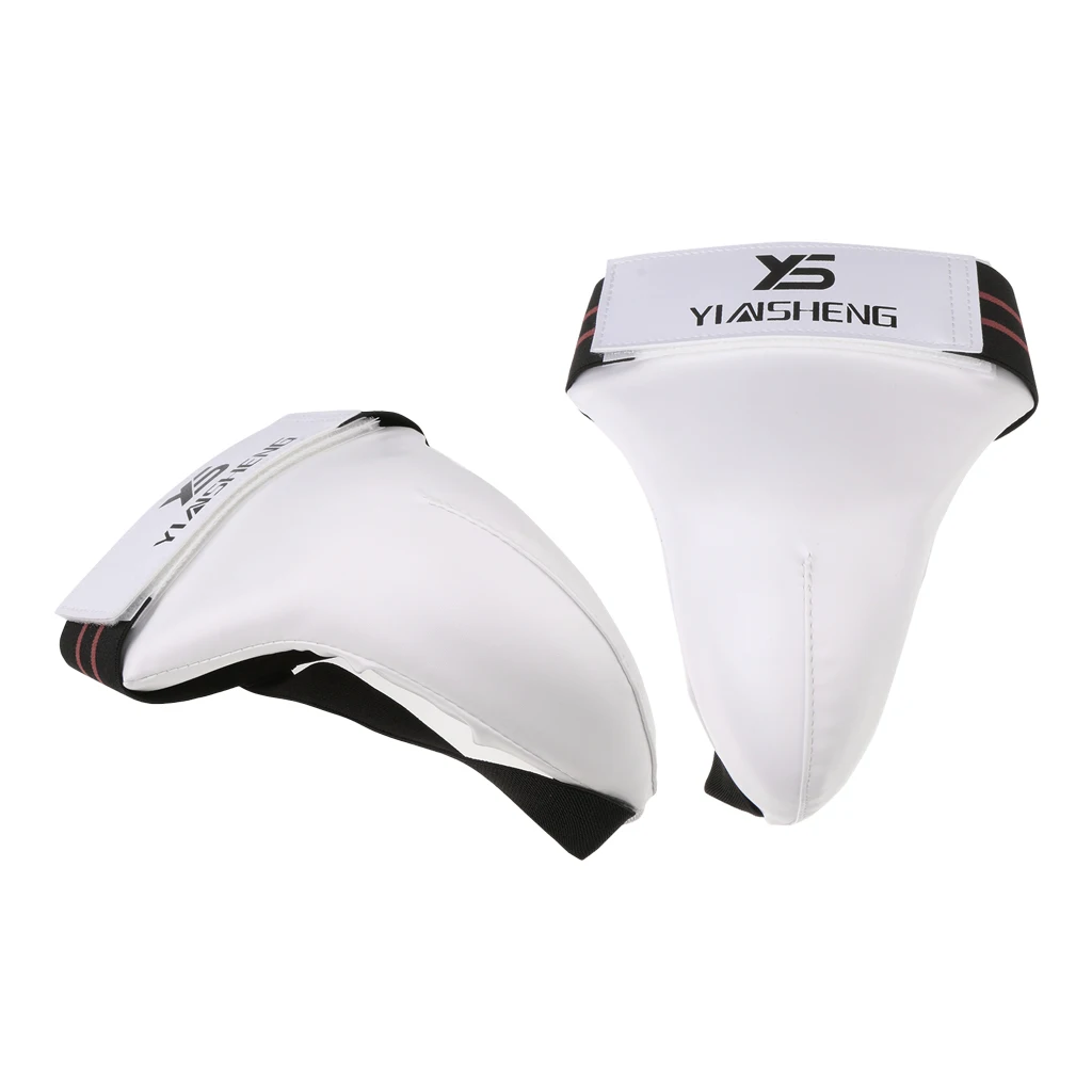 2xGroin Guard мужские каратэ Groin Protector MMA Cup Cricket Box Jockstrap Part Guards для спорта на открытом