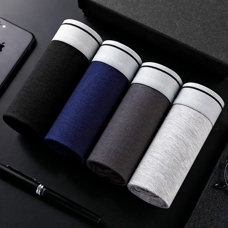 2012Men's Underwear Cotton Boxer Men's sexy Underwear Comfortable And Breathable Men's Printed Boxer Flat Shorts men's boxer