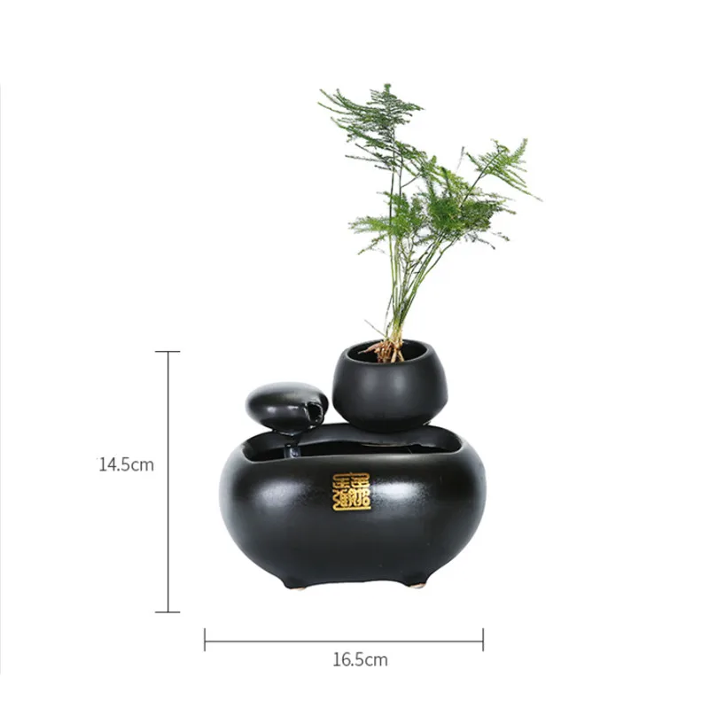 Креативные украшения для фонтана в помещении увлажнитель воздуха офиса фэн шуй