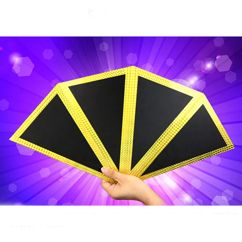 Funnel (Four-Screen Fan) Production Magic Tricks Appearing Magie Stage Close Up Gimmick Prop Accessories | Игрушки и хобби