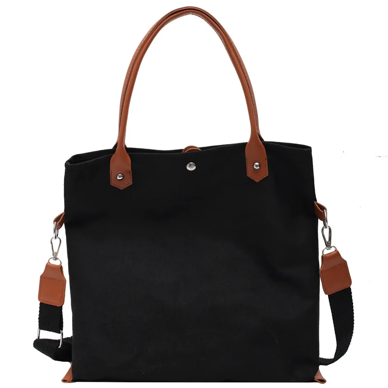 

2021 New Fashion Handbags Women Bags Large Capacity Versatile Shoulder Bag Canvas Double Shoulder Strap Diagonal Bag Tote Bag