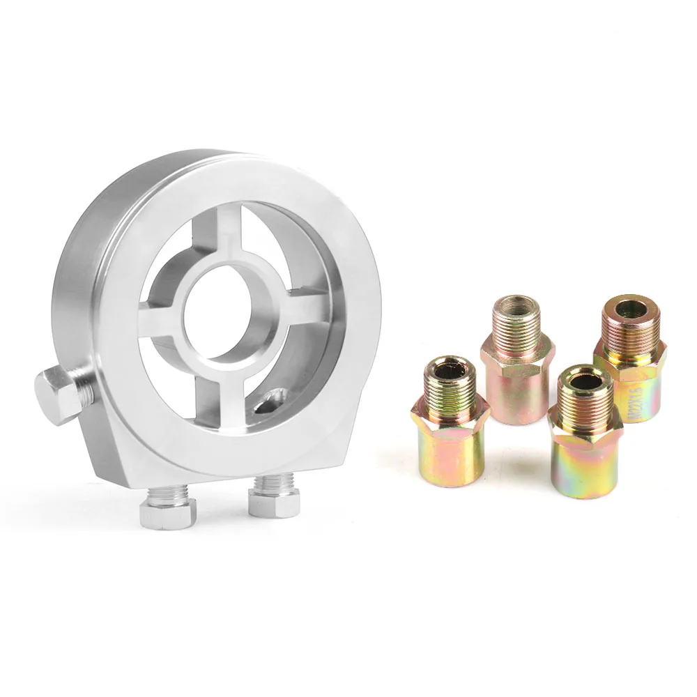 

Универсальный Масляный фильтр, сэндвич-пластина, адаптер датчика масла с разъемами M18 * 1,5 M20 * 1,5 M22 * 1,5 3/4-16