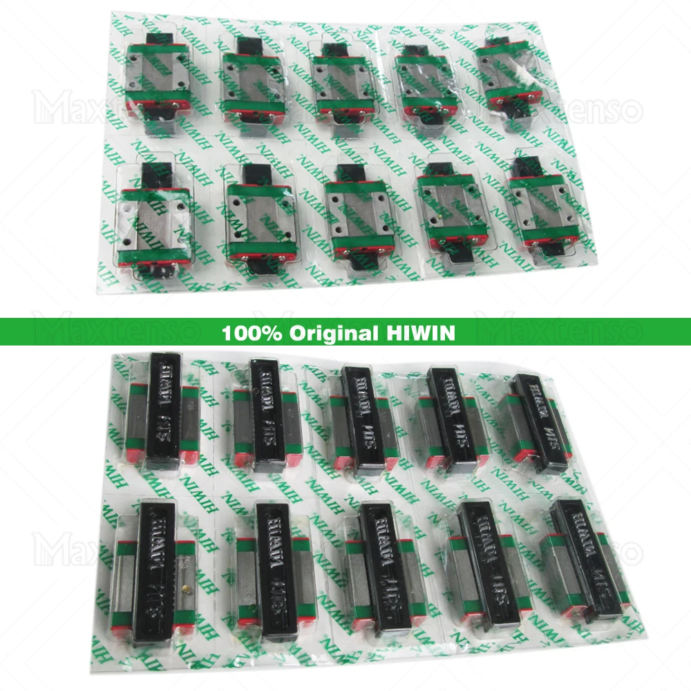 Линейная направляющая HIWIN MGN9 100 150 200 250 300 350 400 450 мм блок MGNR9 MGN9H для 3D-принтера