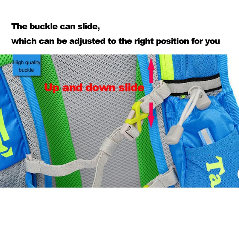 RBP02 15L marathon Outdoor Sport Vest Trail Running Bag Hydration Backpack Climbing Running Backpack Hiking Cycling Rucksack