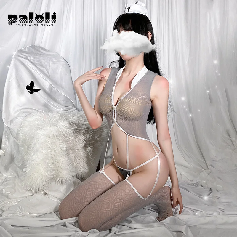 Женская Экзотическая одежда Paloli чулки для тела фетиш сексуальное нижнее белье