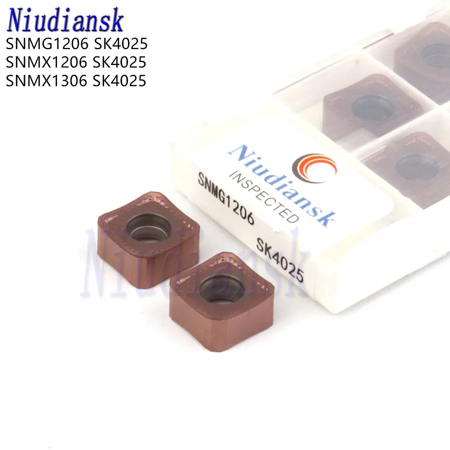

SNMG1206 SK4025 SNMX1206 SK4025 SNMX1306 SK4025 Carbide Inserts CNC Metal Lathe Tool Milling Cutter Stainless Steel Turning Tool