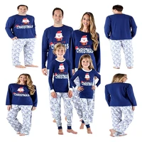 2021 christmas family matching pajamas sets father mother daughter son sleepwear mommy and me xmas pyjamas clothes topspants