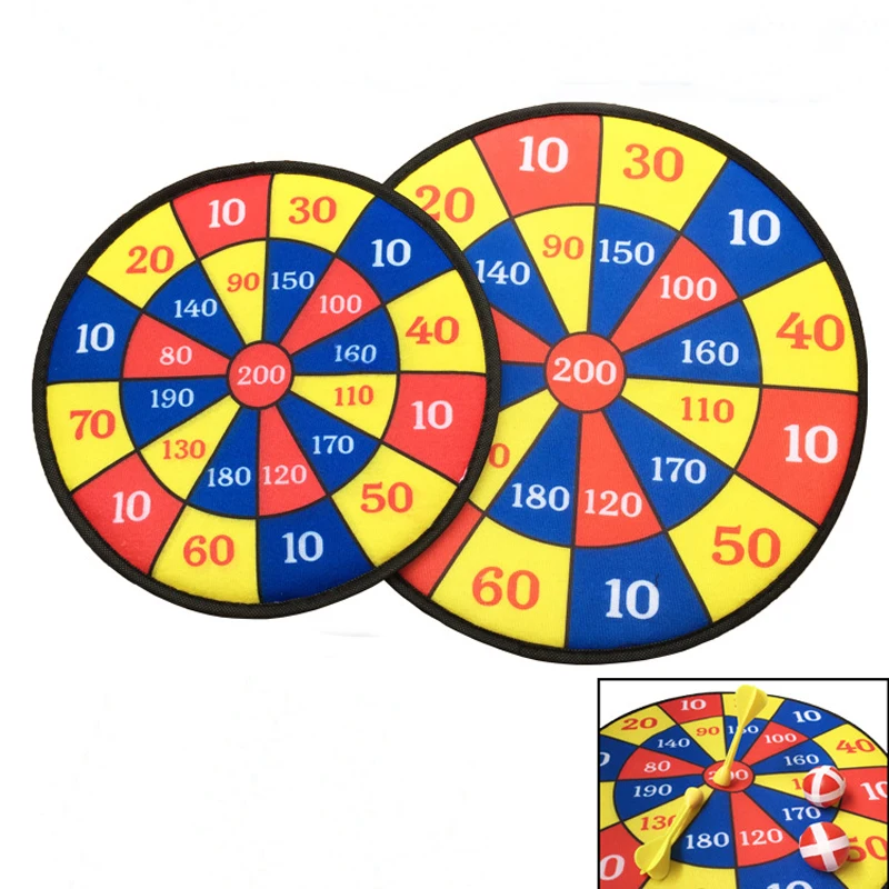 1 шт. набор для дротика с мягким наконечником Спортивная двойная мишень Дротика