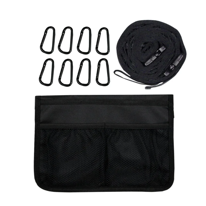 

2021 New Outdoor Tools 16-ring Camping Lanyard Fashion Clothesline Lanyard With Storage Outdoor Bag Tent Lanyard Tools Set